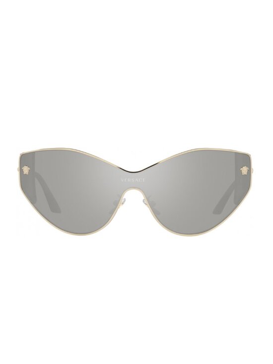 NEW VERSACE VE2239 1252/6G WOMEN\'S SUNGLASSES VE 2239 SILVER MIRROR MOD 2239